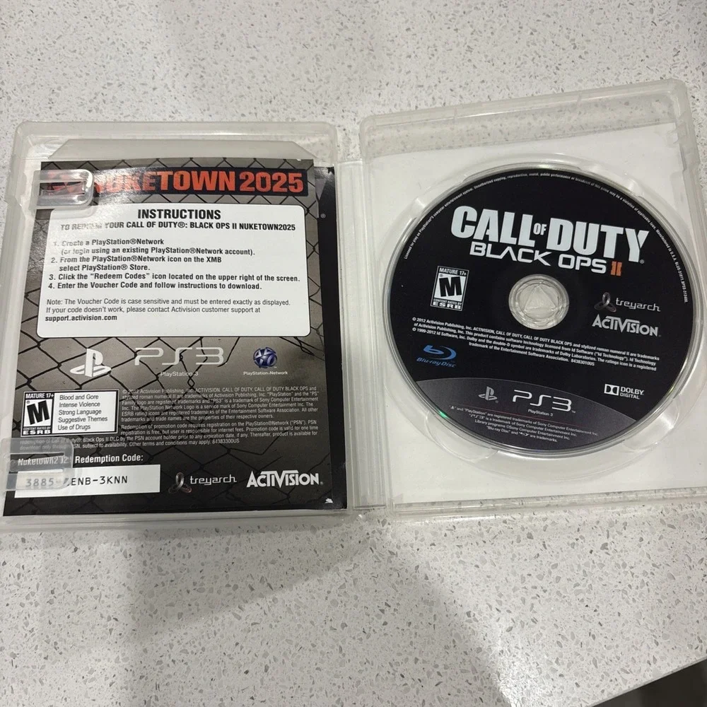 Call of Duty: Black Ops II (Sony PlayStation 3, 2012)